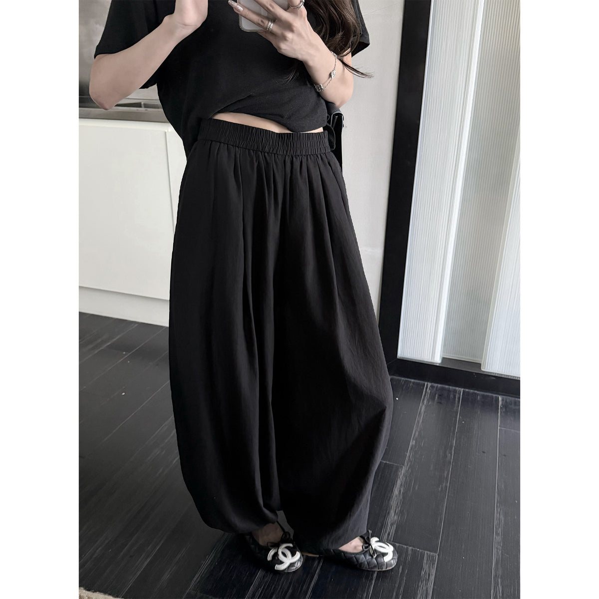Women's Lyocell Linen-Blend Relaxed Pants alternate view