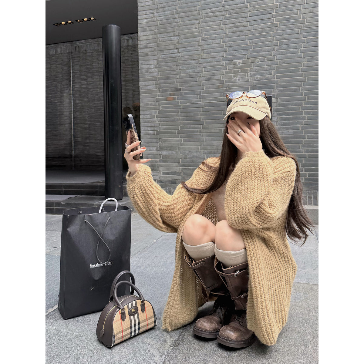 Women's Wool-Blend Relaxed Jacket alternate view