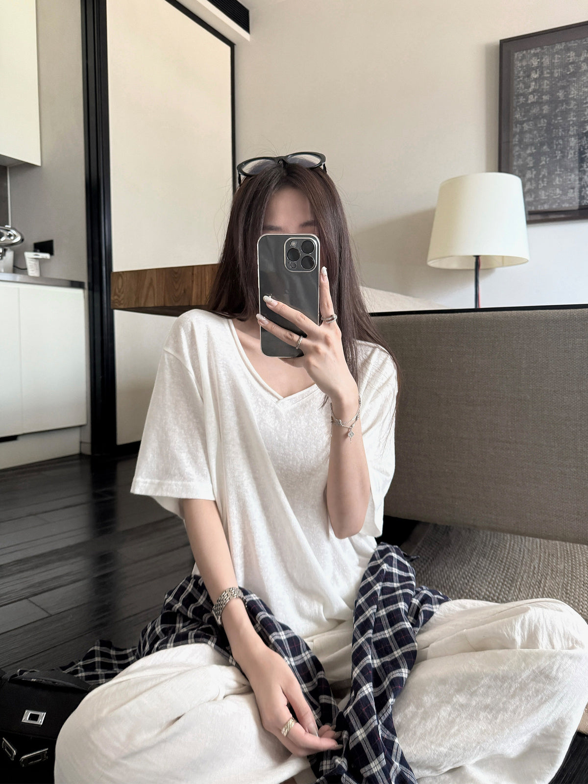 Women's Relaxed V-Neck T-Shirt alternate view