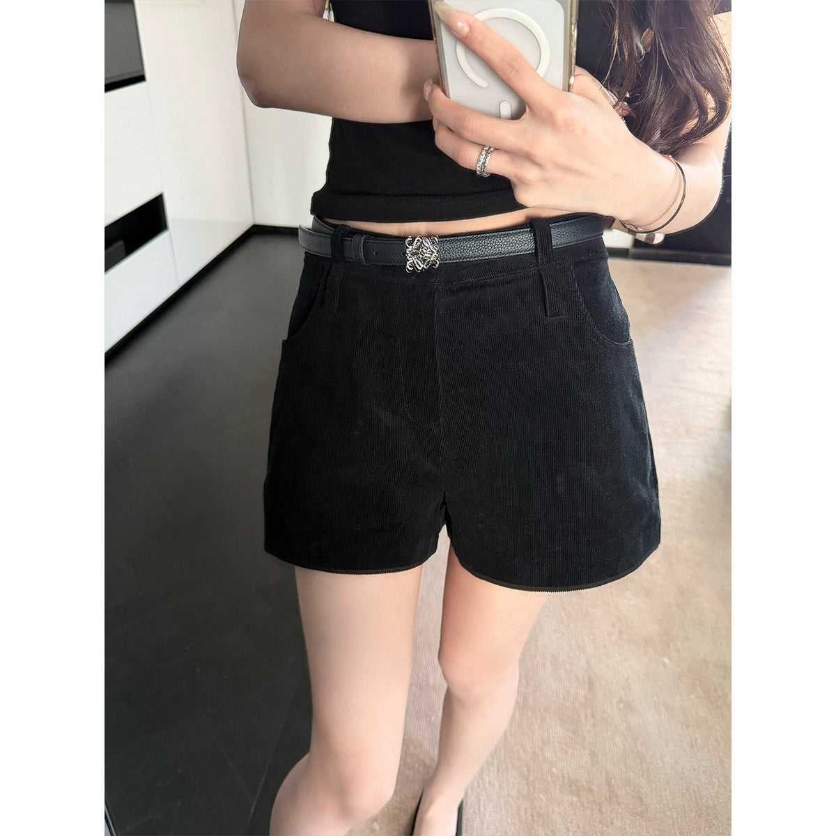 Women's Relaxed Shorts front view