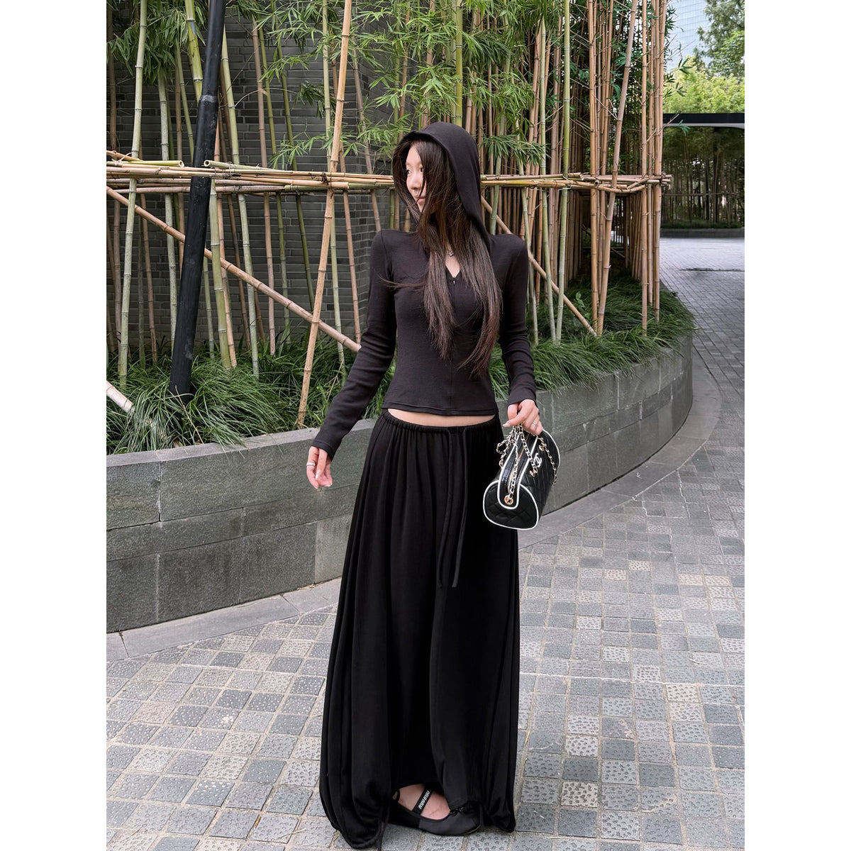 Women's Relaxed Skirt front view