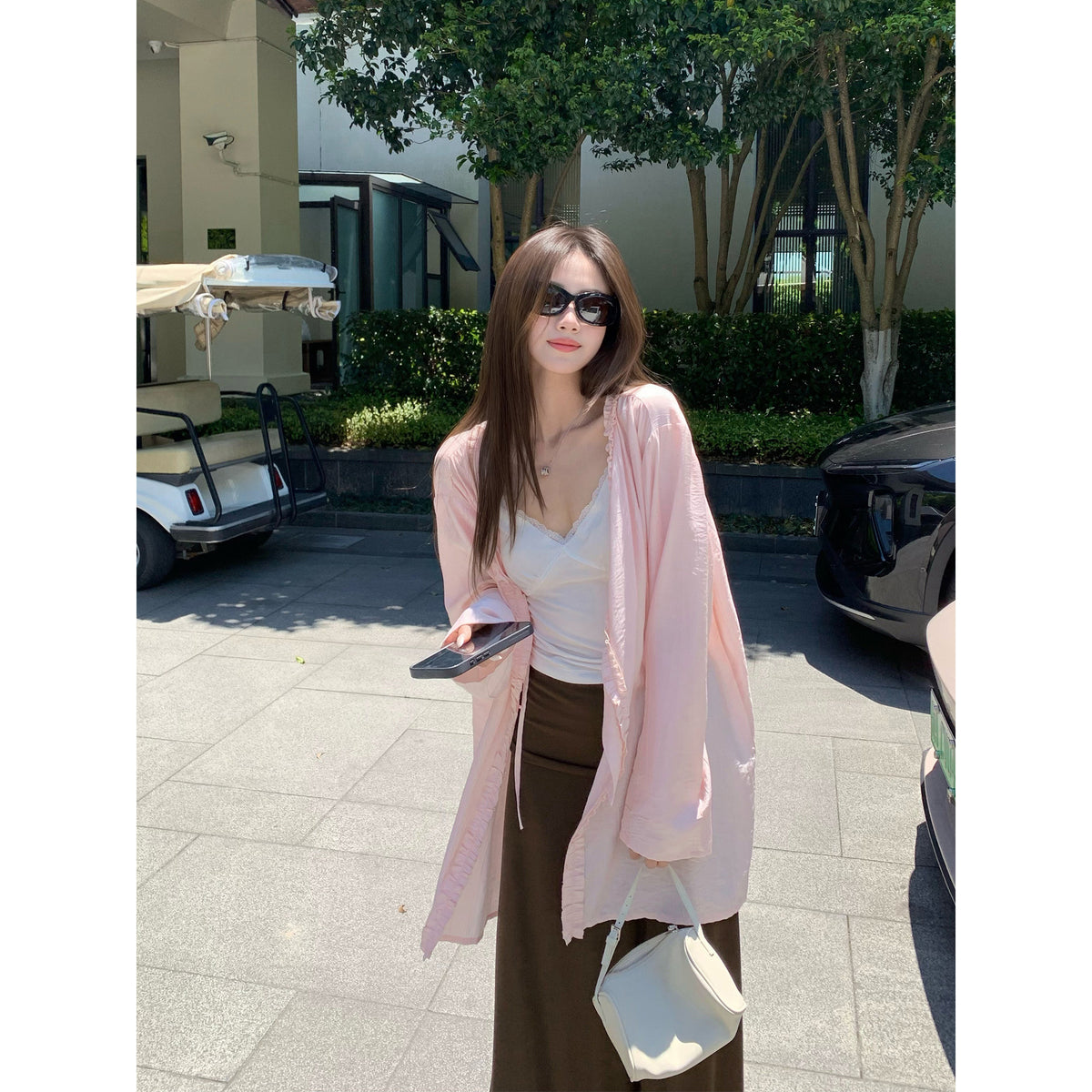 Women's Relaxed Shirt front view