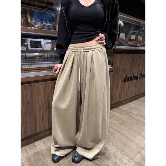 Women's Silk-Blend Wool-Blend Pants front view