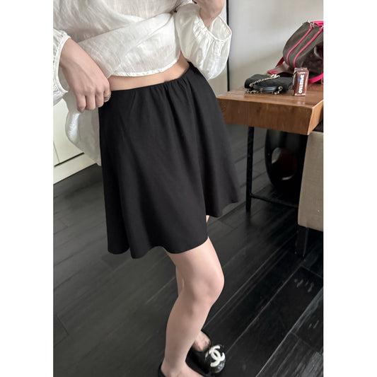 Women's Linen-Blend Skirt front view
