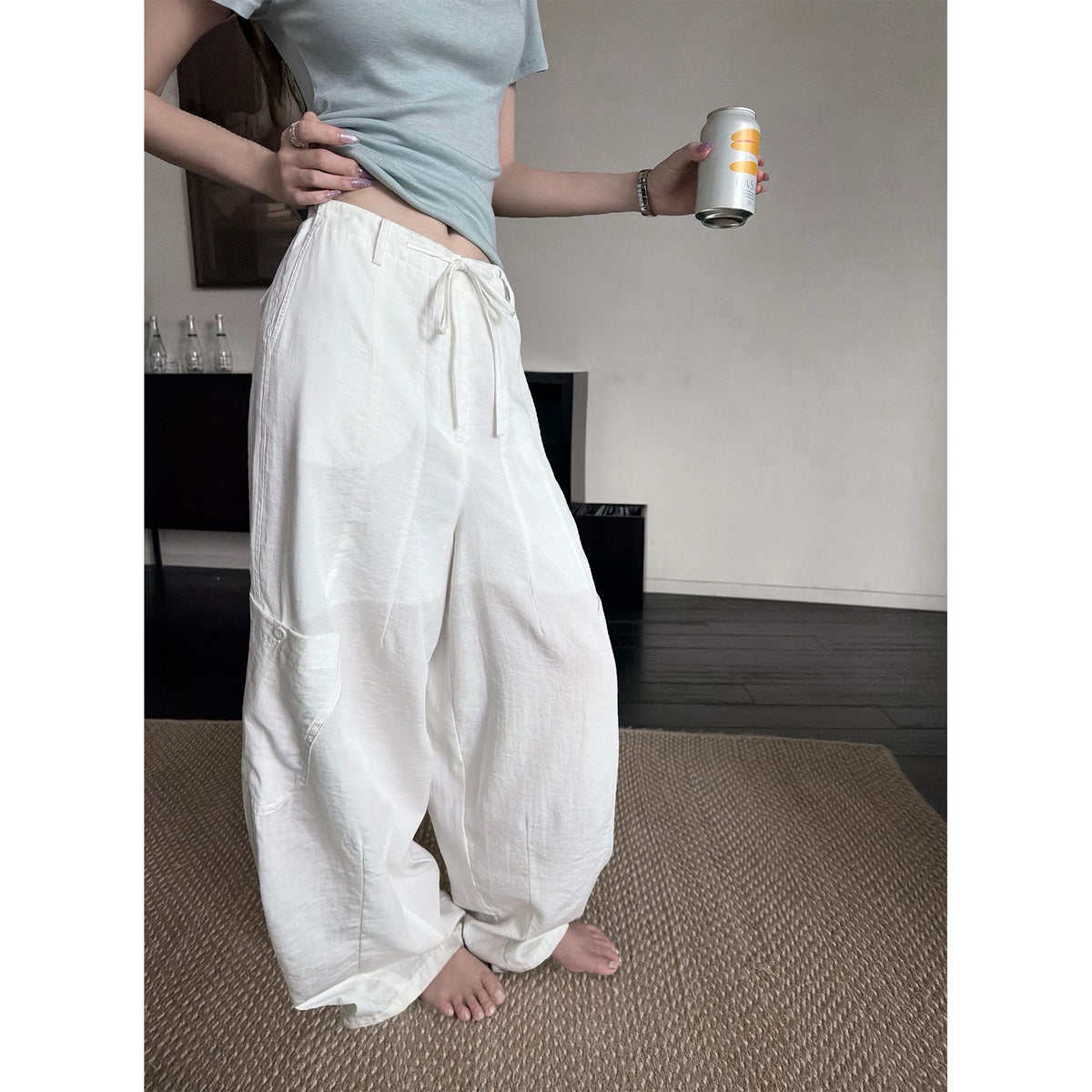 Women's Wide-Leg Pants front view