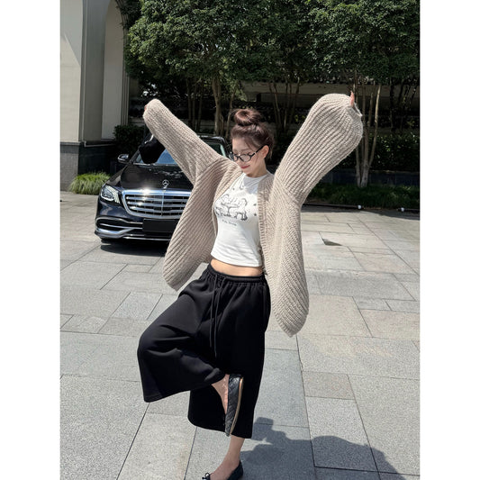 Women's Wool-Blend Relaxed Jacket front view