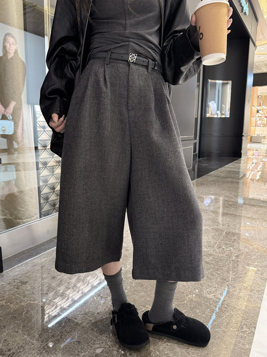 Women's Wide-Leg Relaxed Pants front view
