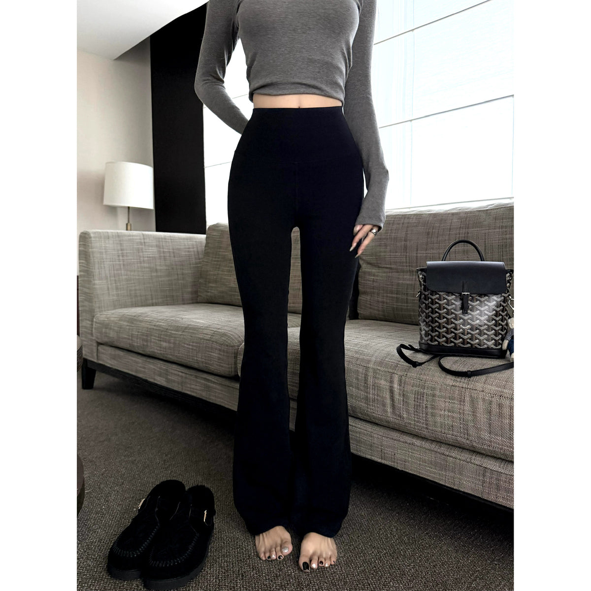 Women's Slim-Fit Pants front view