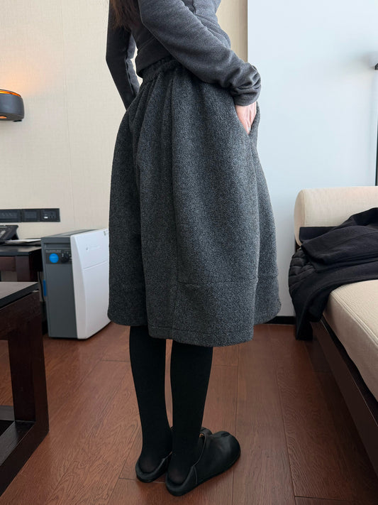 Women's Wide-Leg Shorts front view