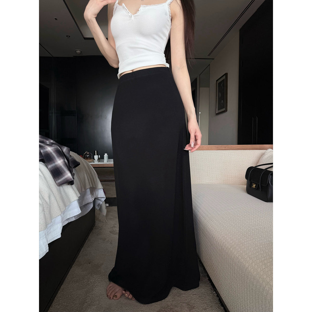Women's Relaxed Skirt front view