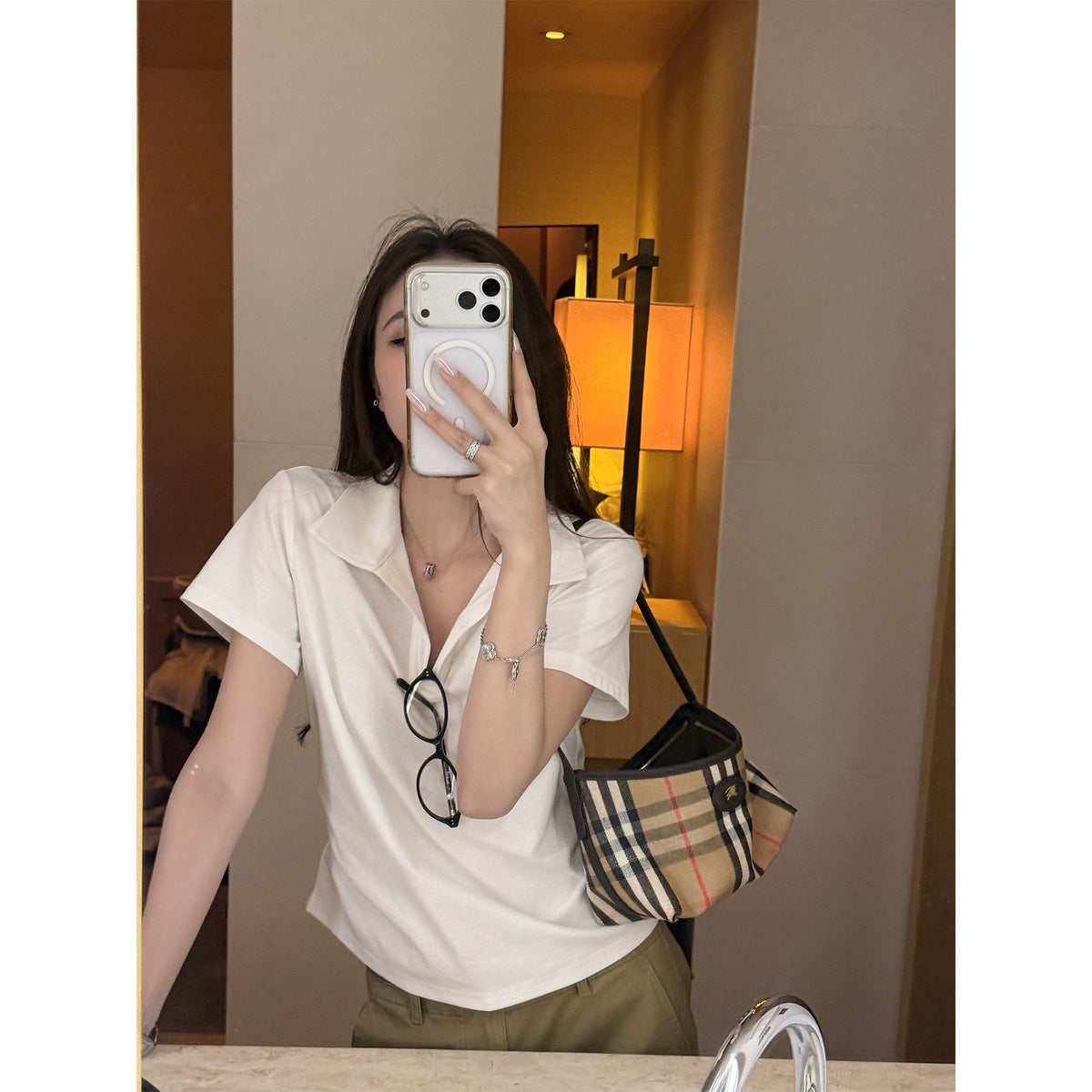 Women's Collared T-Shirt alternate view