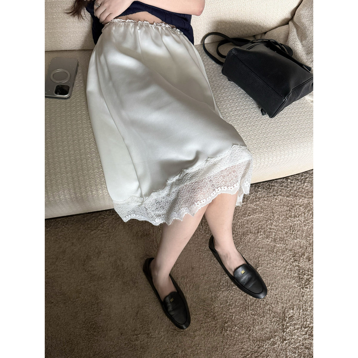 Women's Lace-Trim Skirt alternate view