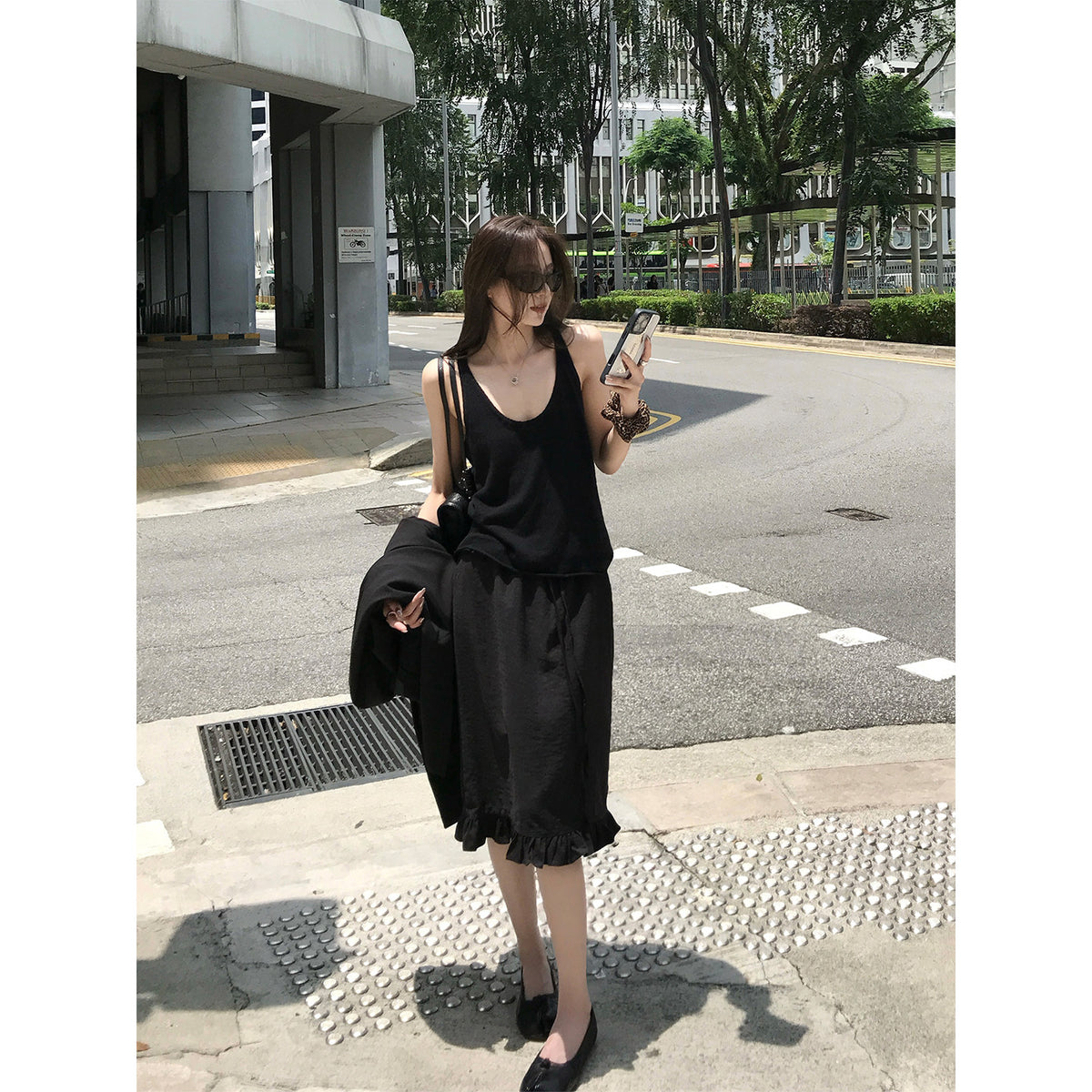 Women's Washed Skirt alternate view