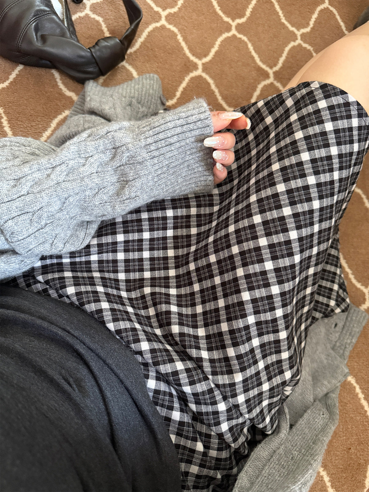 Women's Plaid Skirt alternate view