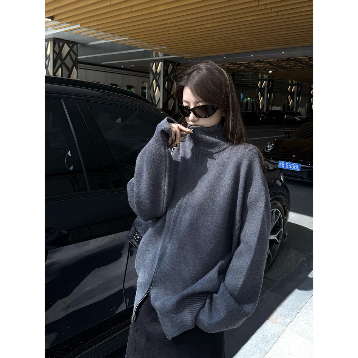 Women's Wool-Blend Relaxed Jacket alternate view
