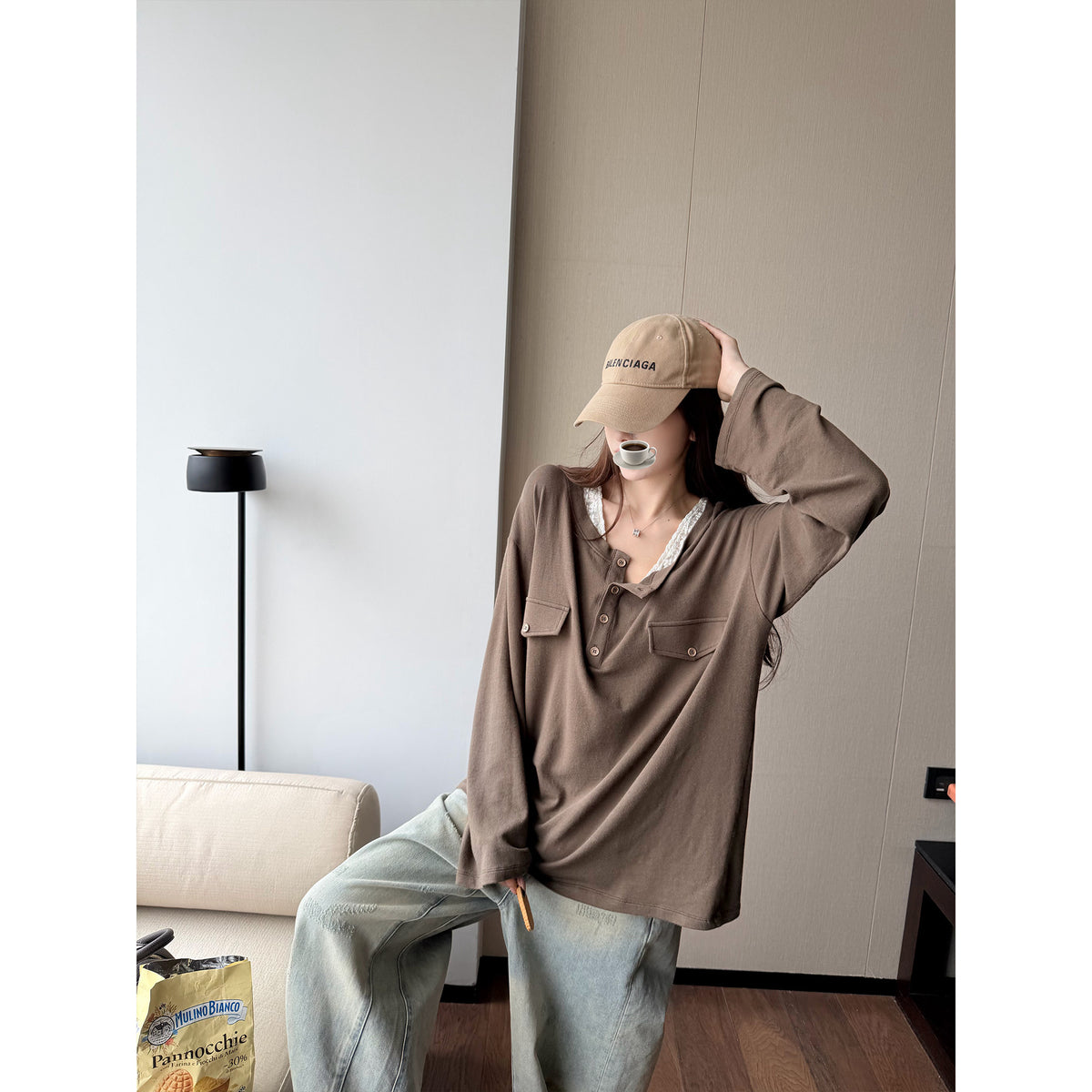 Women's Relaxed Long-Sleeve Top alternate view