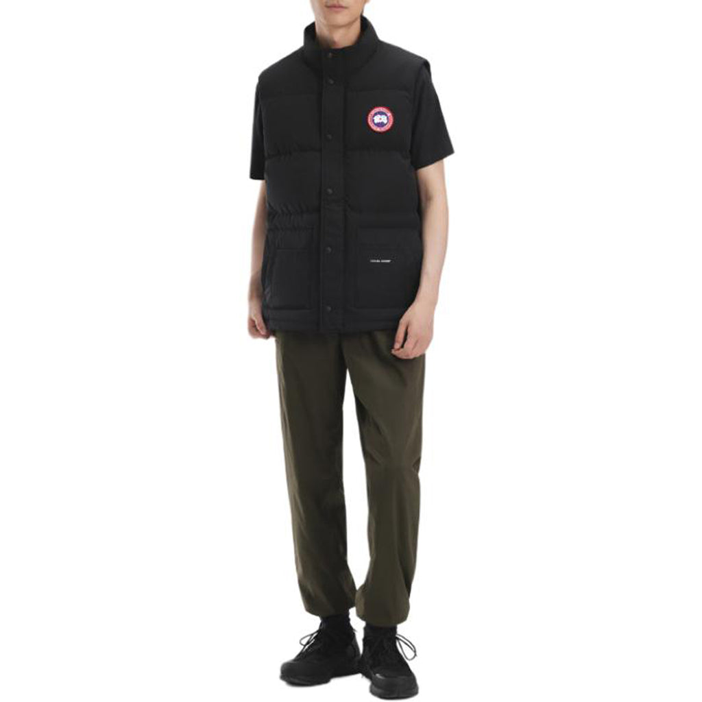 Canada Goose Freestyle Red Label Unisex Slim-Fit Duck Down Vest – Black