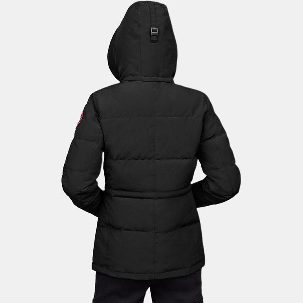 Canada Goose Chelsea Red Label Women's Hooded Down Parka – Black