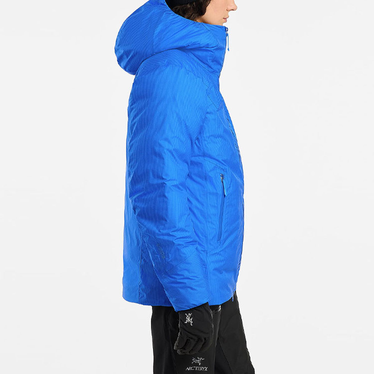 Arc'teryx Alpha Women's Lightweight Hooded Down Parka – Ripple Blue