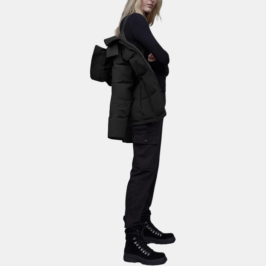Canada Goose Chelsea Red Label Women's Hooded Down Parka – Black