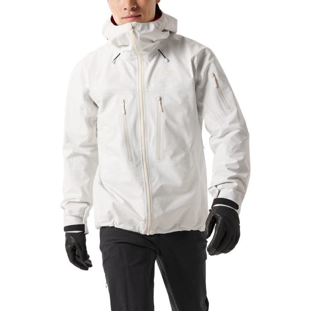 Arc'teryx Alpha SV Gen 7 Men's GORE-TEX Pro Hooded Shell Jacket – Arctic White