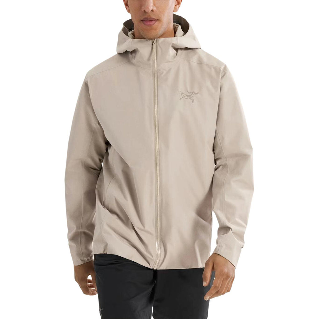 Arc'teryx Solano Hoody Men's GORE-TEX Softshell Jacket – Refined Brown / White Embroidered Logo