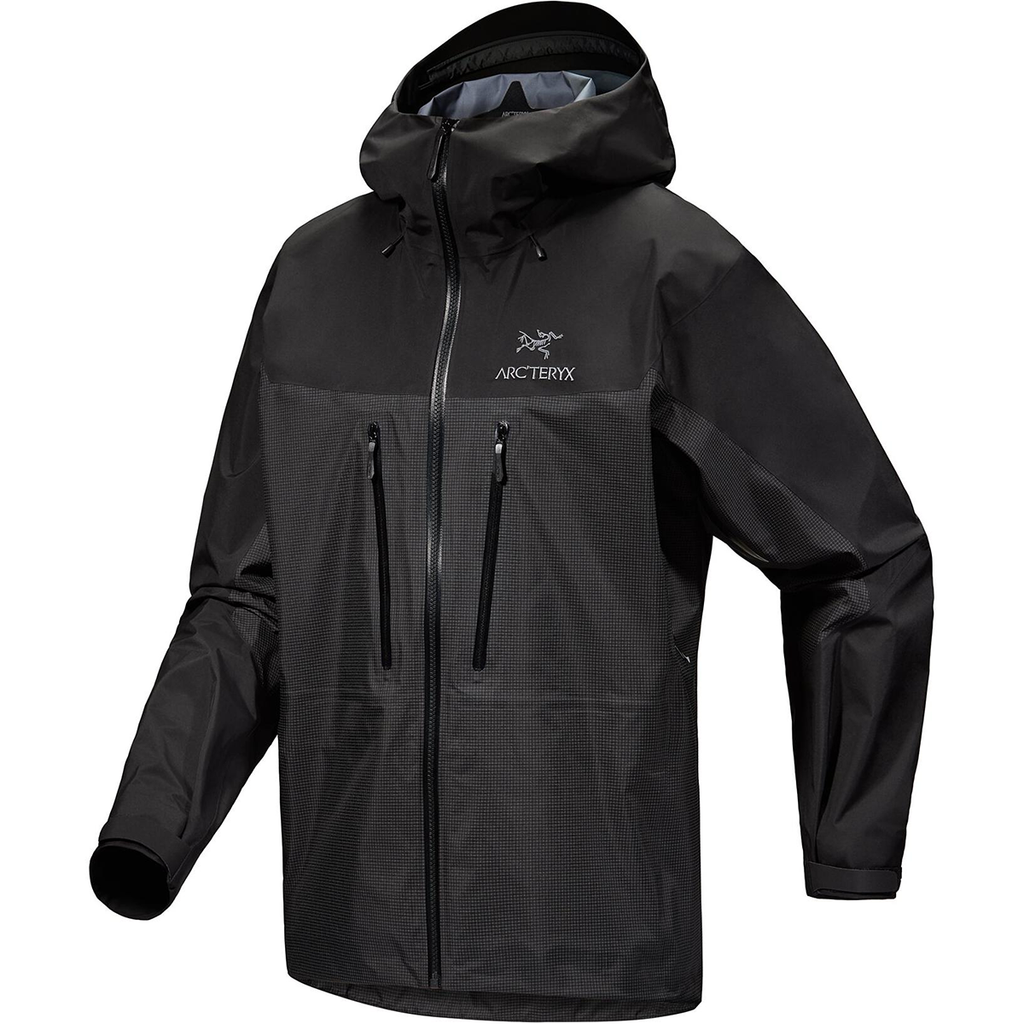 Arc'teryx Alpha Men's GORE-TEX Waterproof Shell Jacket – Black