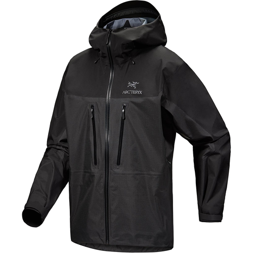 Arc'teryx Alpha Men's GORE-TEX Waterproof Shell Jacket – Black