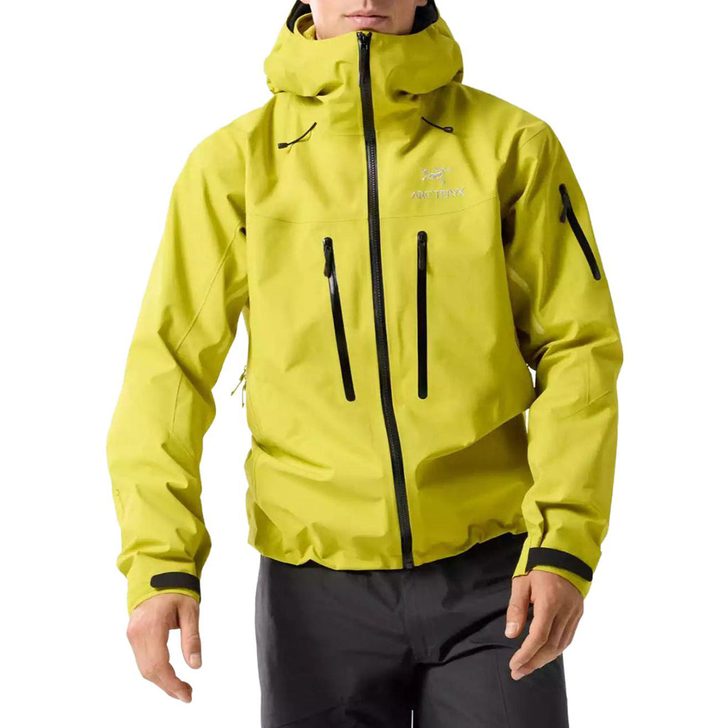 Arc'teryx Alpha SV Gen 7 Men's GORE-TEX Pro Hooded Shell Jacket – Boulder Green