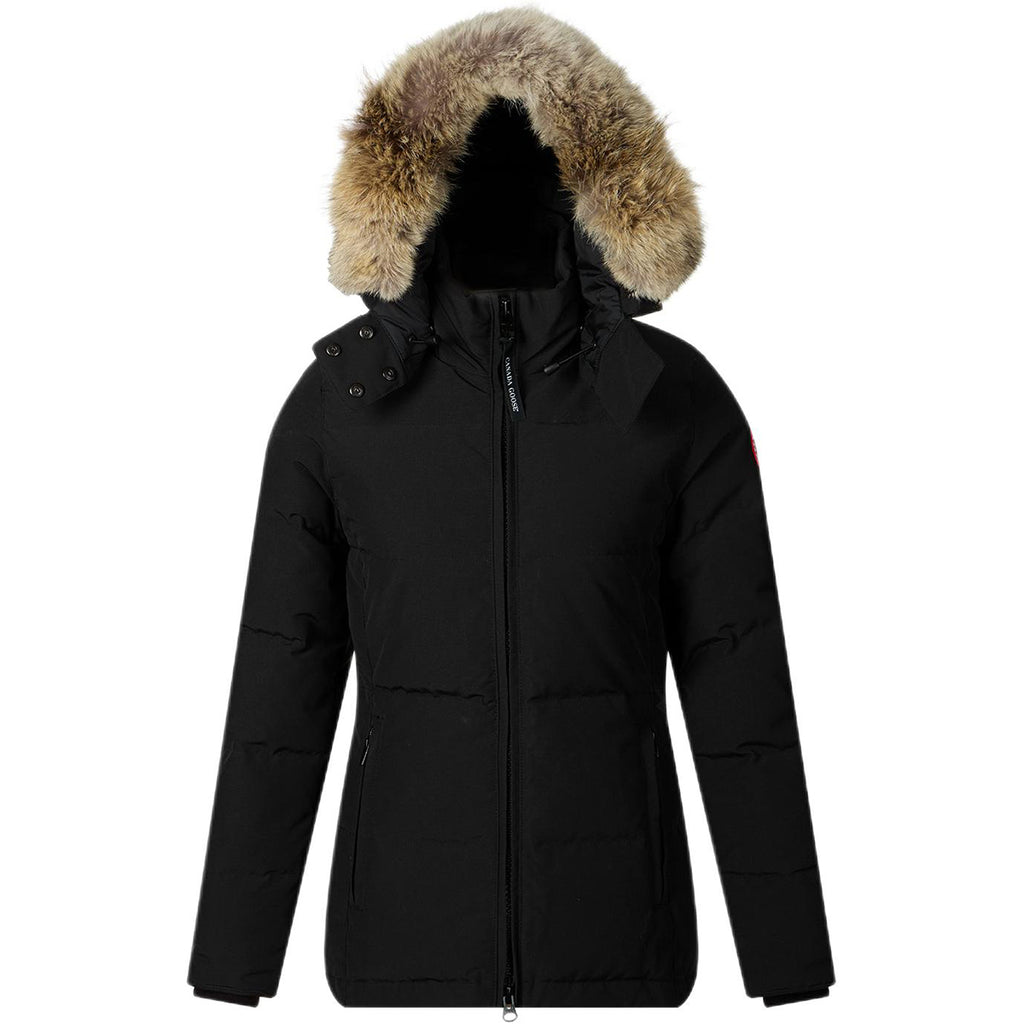 Canada Goose Chelsea Red Label Women's Hooded Down Parka – Black