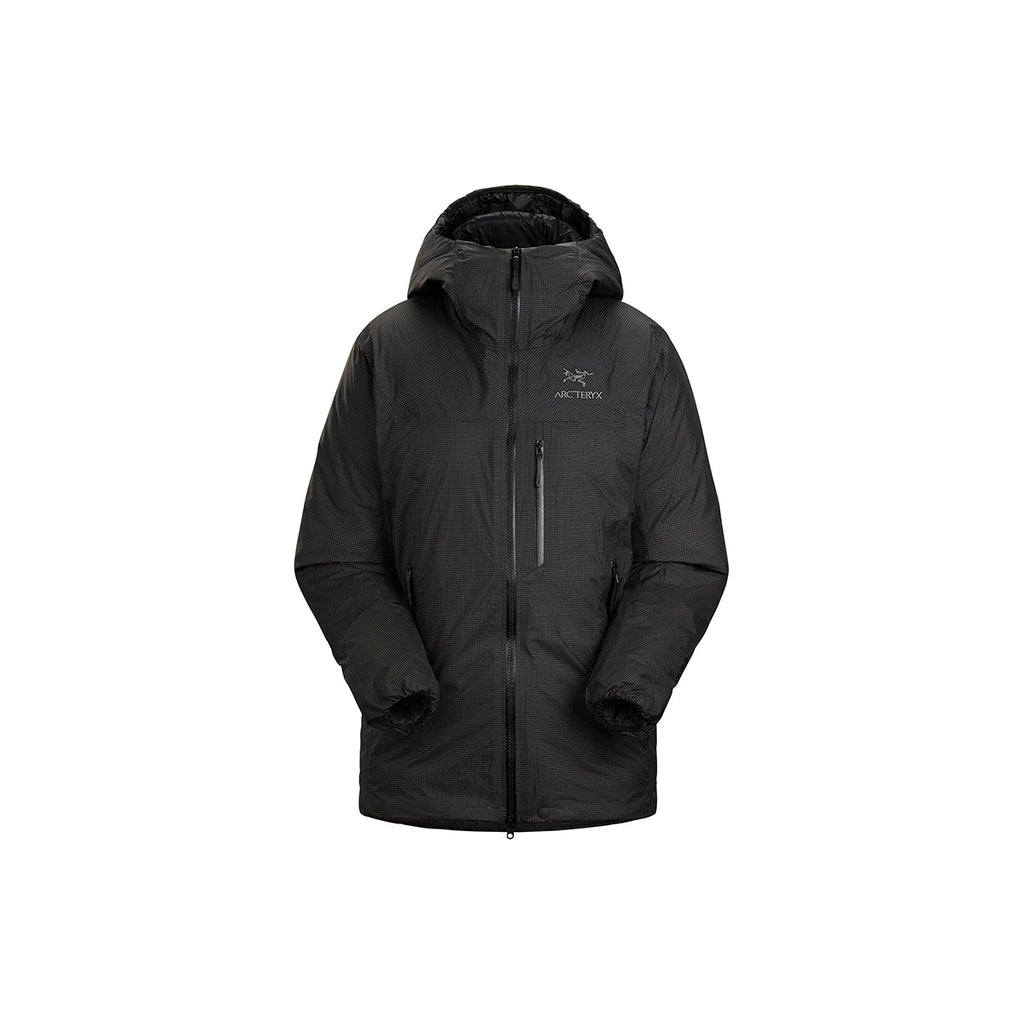 Arc'teryx Alpha Women's Lightweight Hooded Down Parka – Black