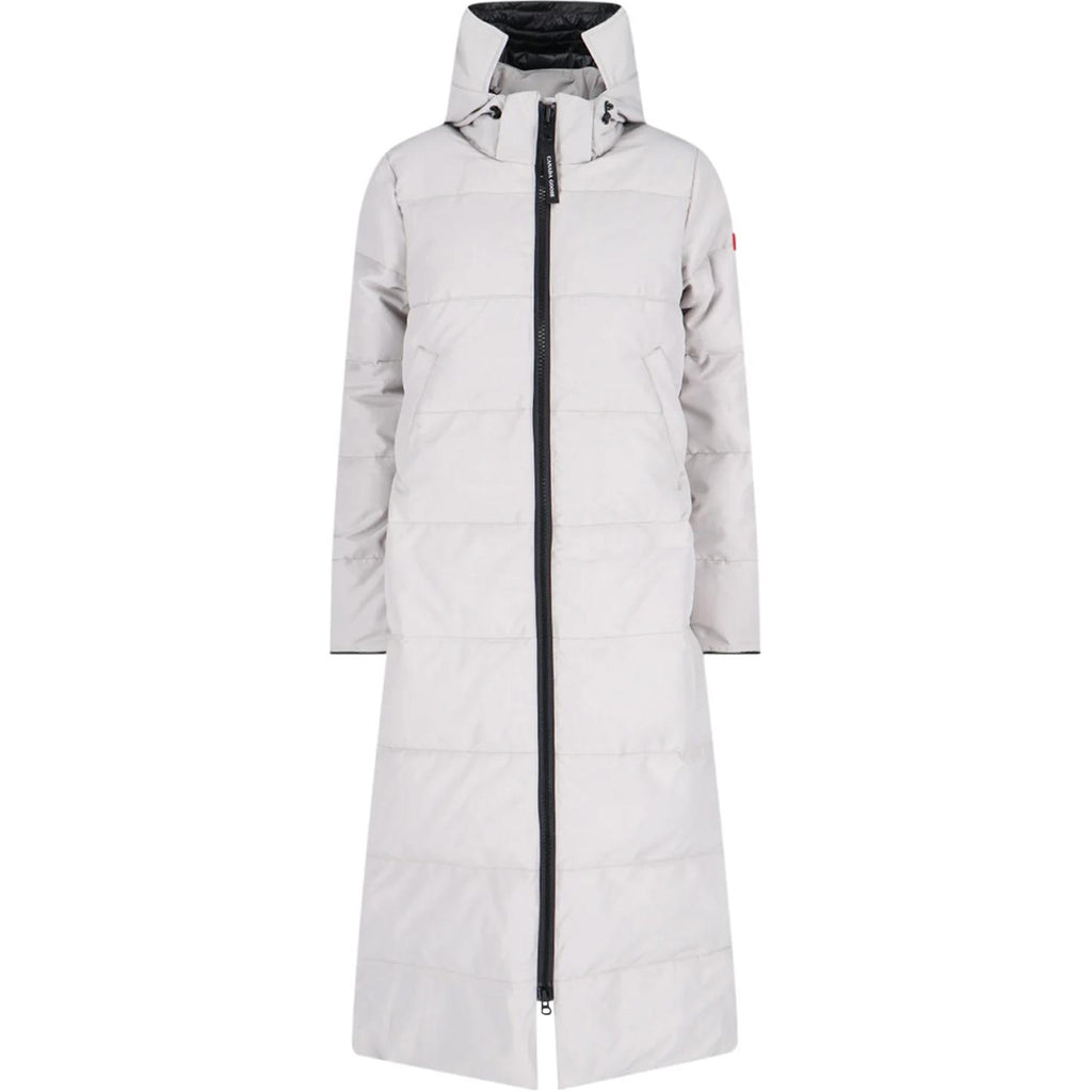 Canada Goose Mystique Women's Long Hooded Down Parka – Grey