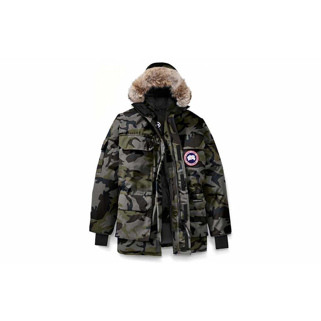 Canada Goose Expedition Red Label Men's Long Down Parka – 2008 Edition – Grey Camo