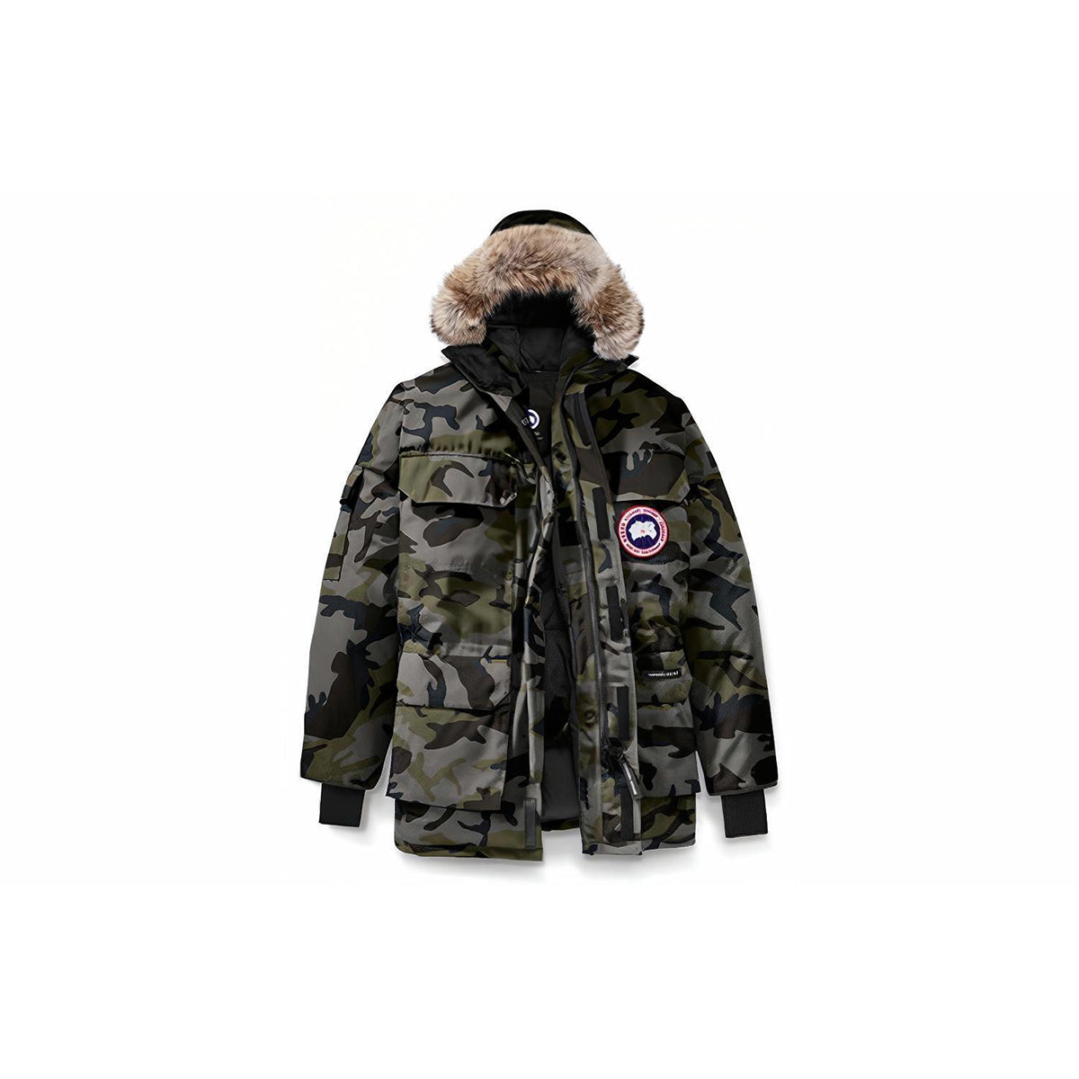 Canada Goose Expedition Red Label Men's Long Down Parka – 2008 Edition – Grey Camo