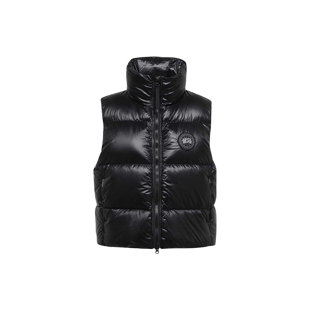 Canada Goose Cypress Black Label Women's Lightweight High-Neck Puffer Vest – Black