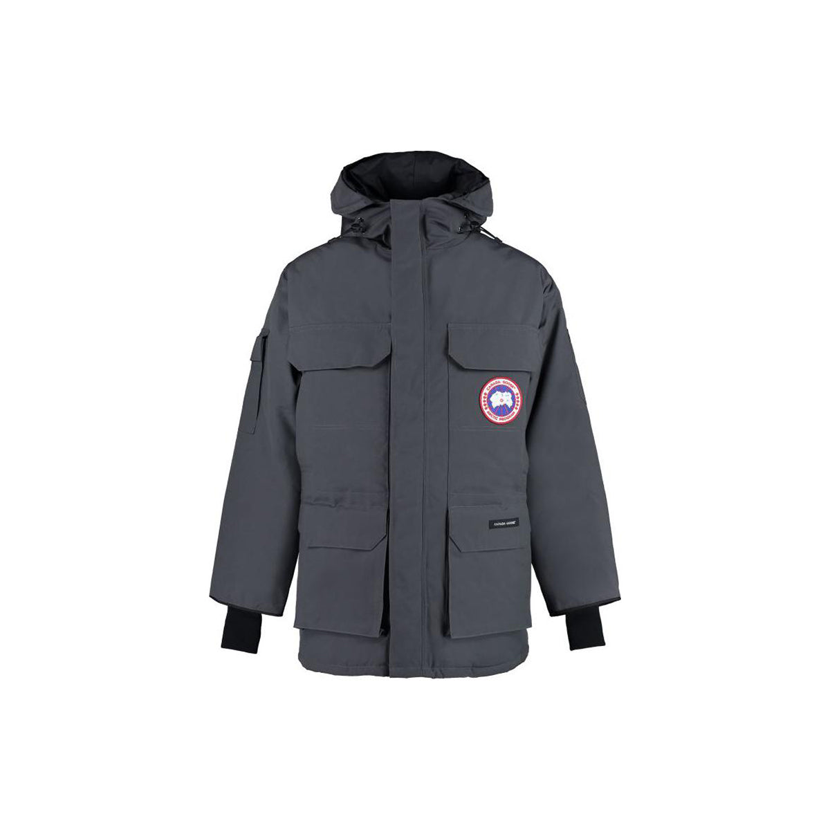 Canada Goose Expedition FW22 Unisex Red Label Long Down Parka – 2008 Edition – Graphite Grey