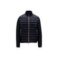 Moncler Daniel SS22 Men's Quilted White Goose Down Jacket – Midnight Blue