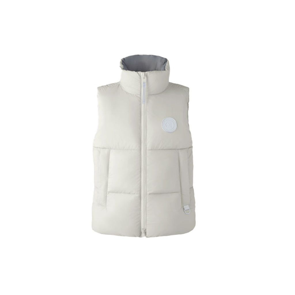 Canada Goose Pastels Collection Everett White Label Unisex Duck Down Vest – White