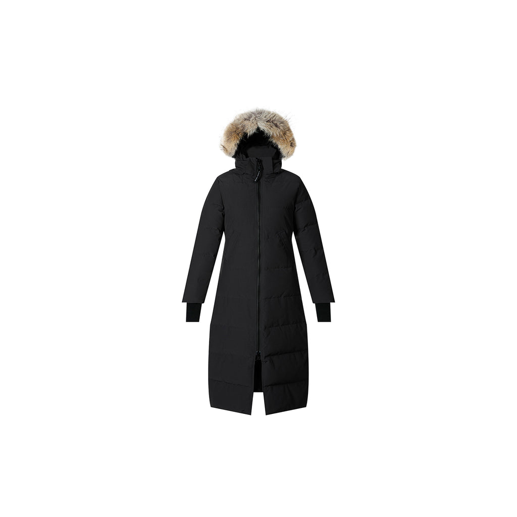 Canada Goose Mystique Red Label Women's Long Duck Down Parka – Black