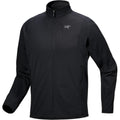 Arc'teryx Delta Men's Lightweight Full-Zip Fleece Jacket – Black
