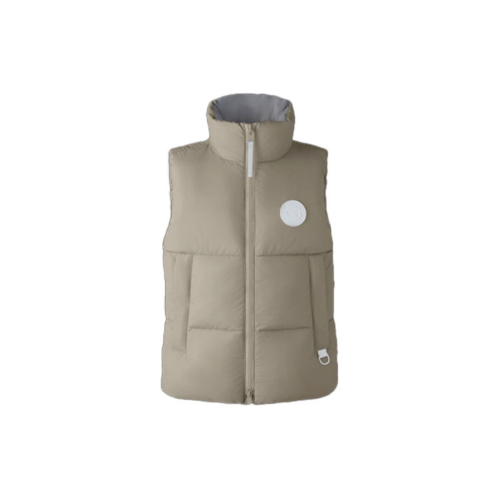 Canada Goose Everett Women's White Label Quilted Duck Down Vest – Khaki