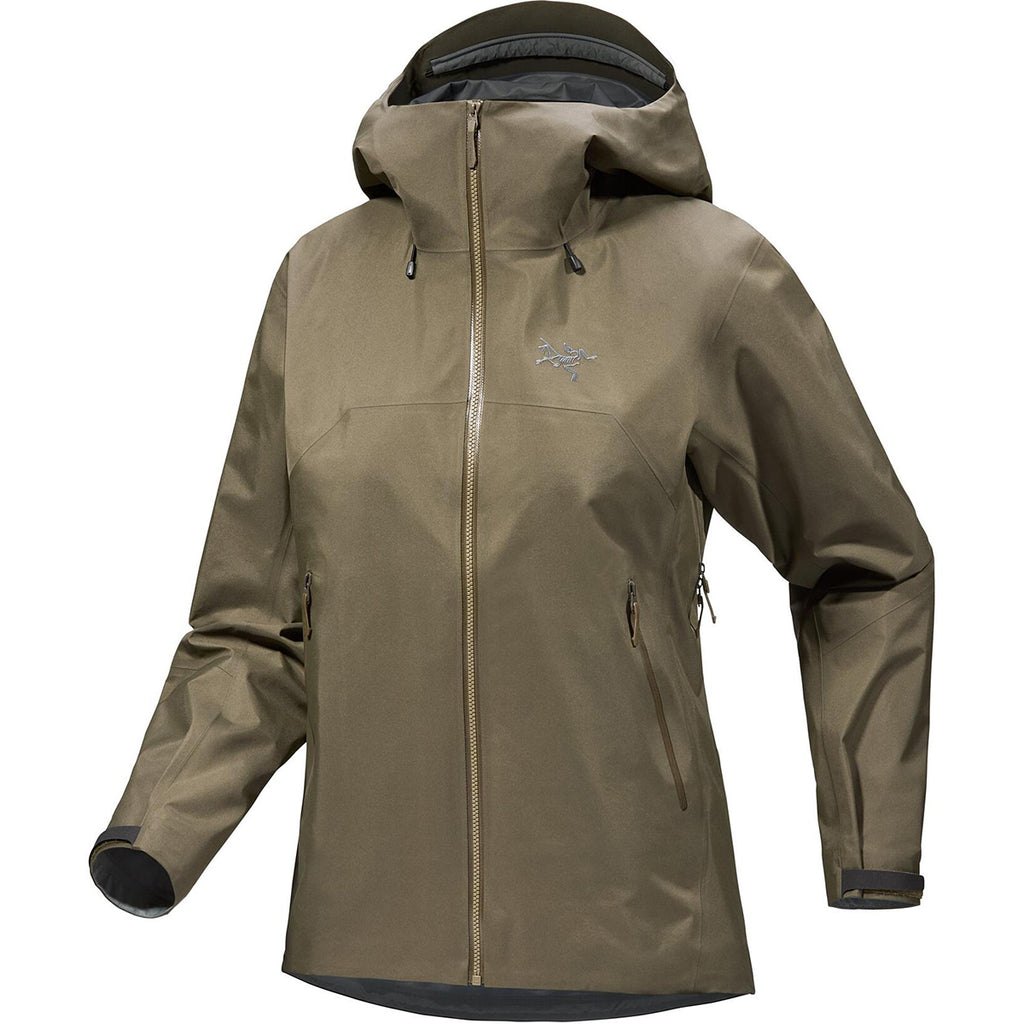 Arc'teryx Beta SL Women's Lightweight GORE-TEX Hooded Shell Jacket – Sandstone Brown
