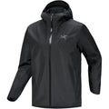 Arc'teryx Solano Hoody Men's GORE-TEX Softshell Jacket – Black / White Embroidered Logo