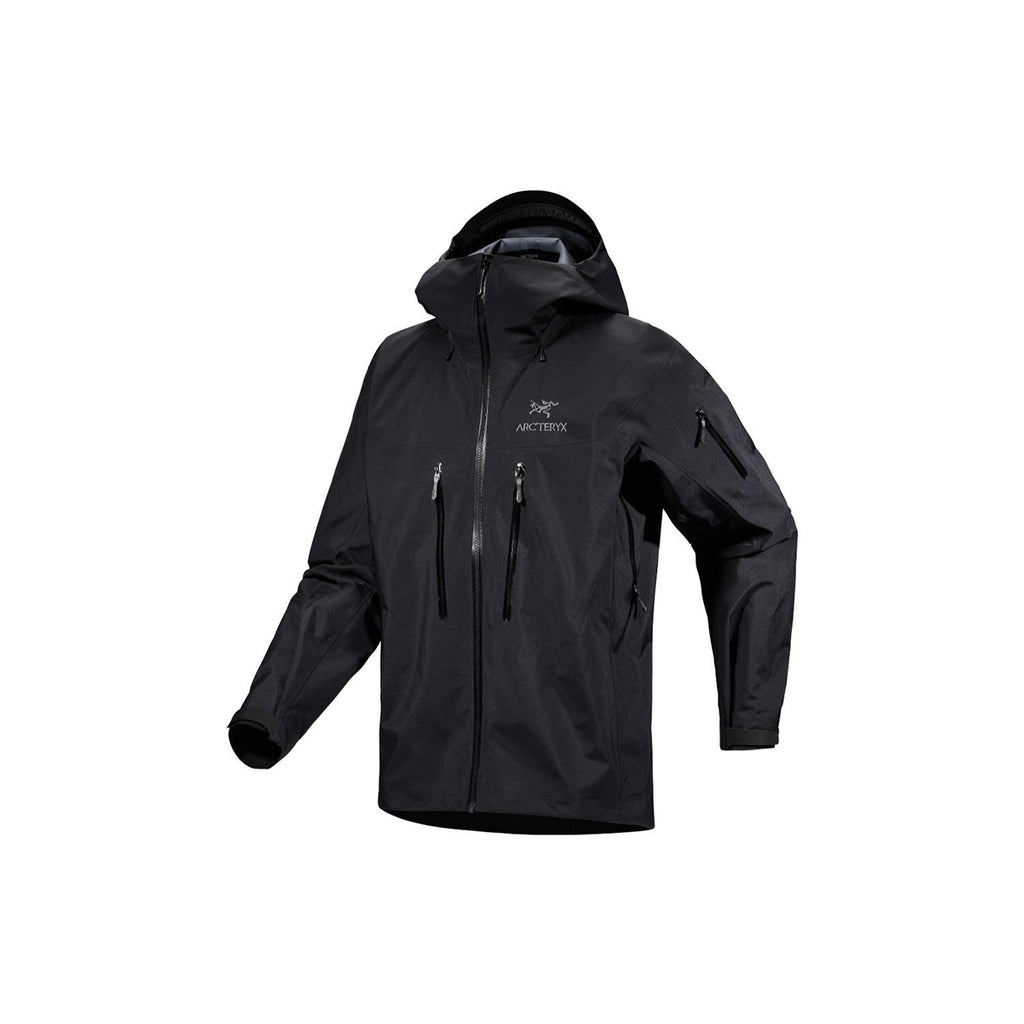 Arc'teryx Alpha SV Gen 7 Men's GORE-TEX Pro Hooded Shell Jacket – Black
