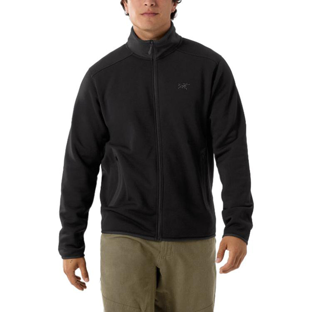 Arc'teryx Kyanite Men's Full-Zip Fleece Jacket – Black