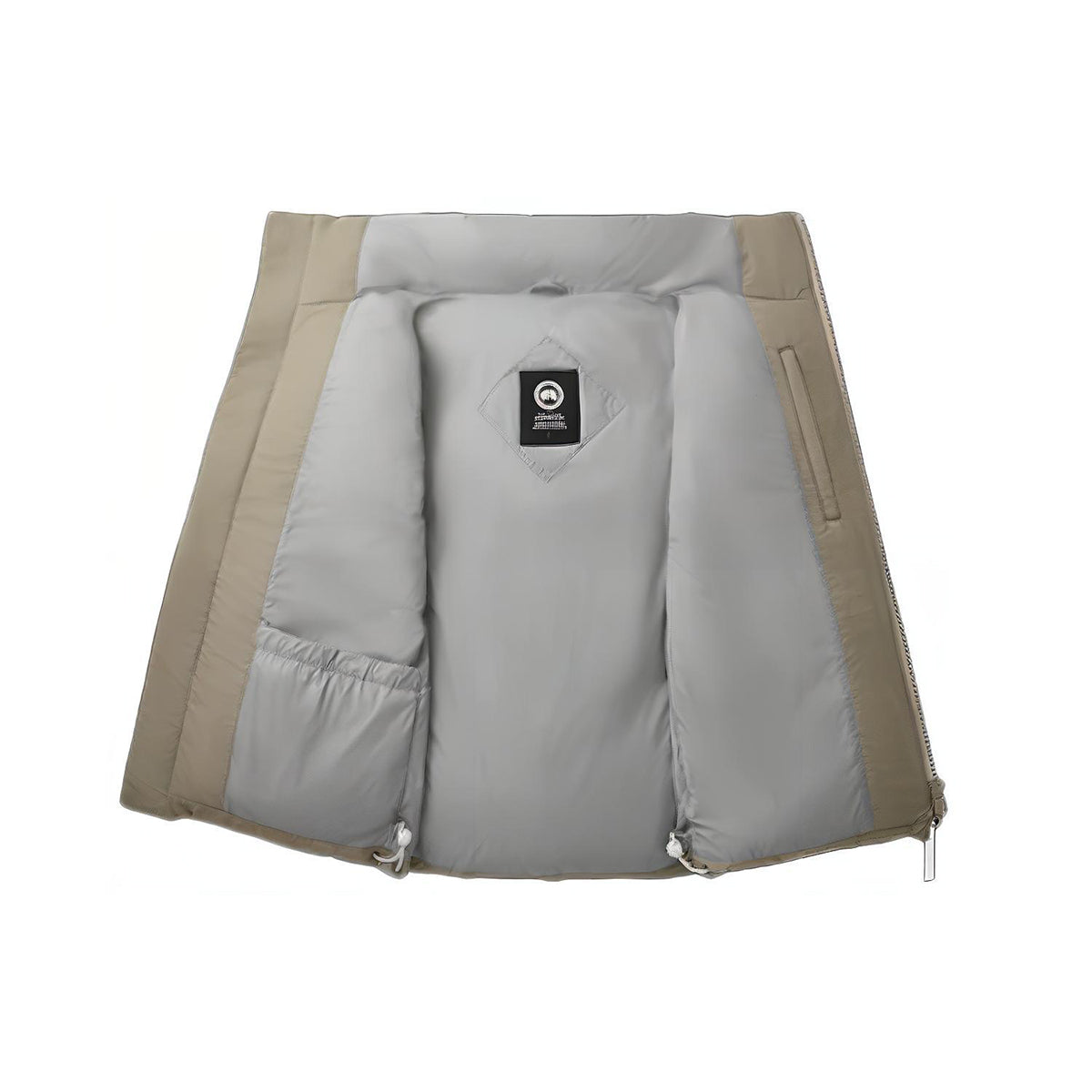 Canada Goose Everett Women's White Label Quilted Duck Down Vest – Khaki