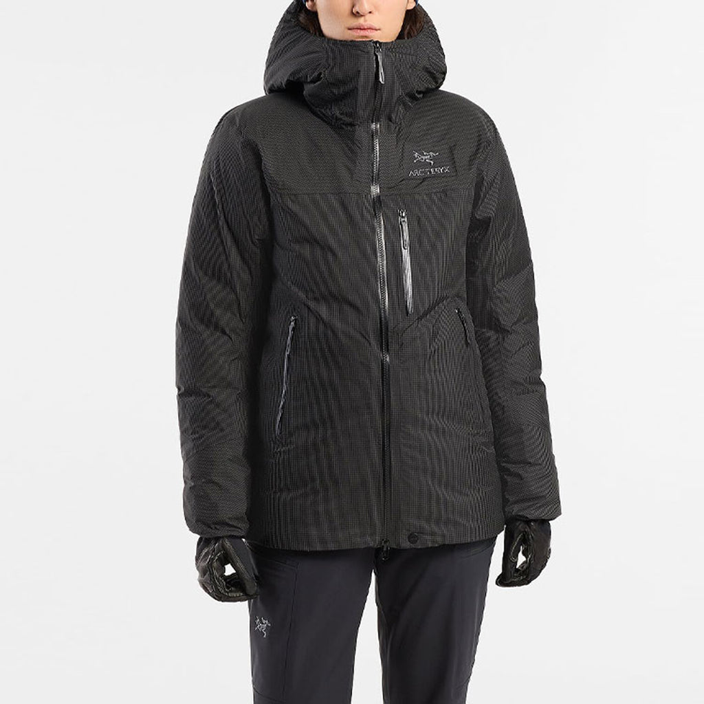 Arc'teryx Alpha Women's Lightweight Hooded Down Parka – Black