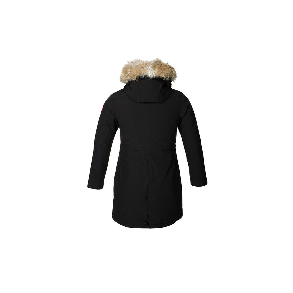Canada Goose Rossclair Fusion Fit Red Label Women's Mid-Length Duck Down Parka – Black