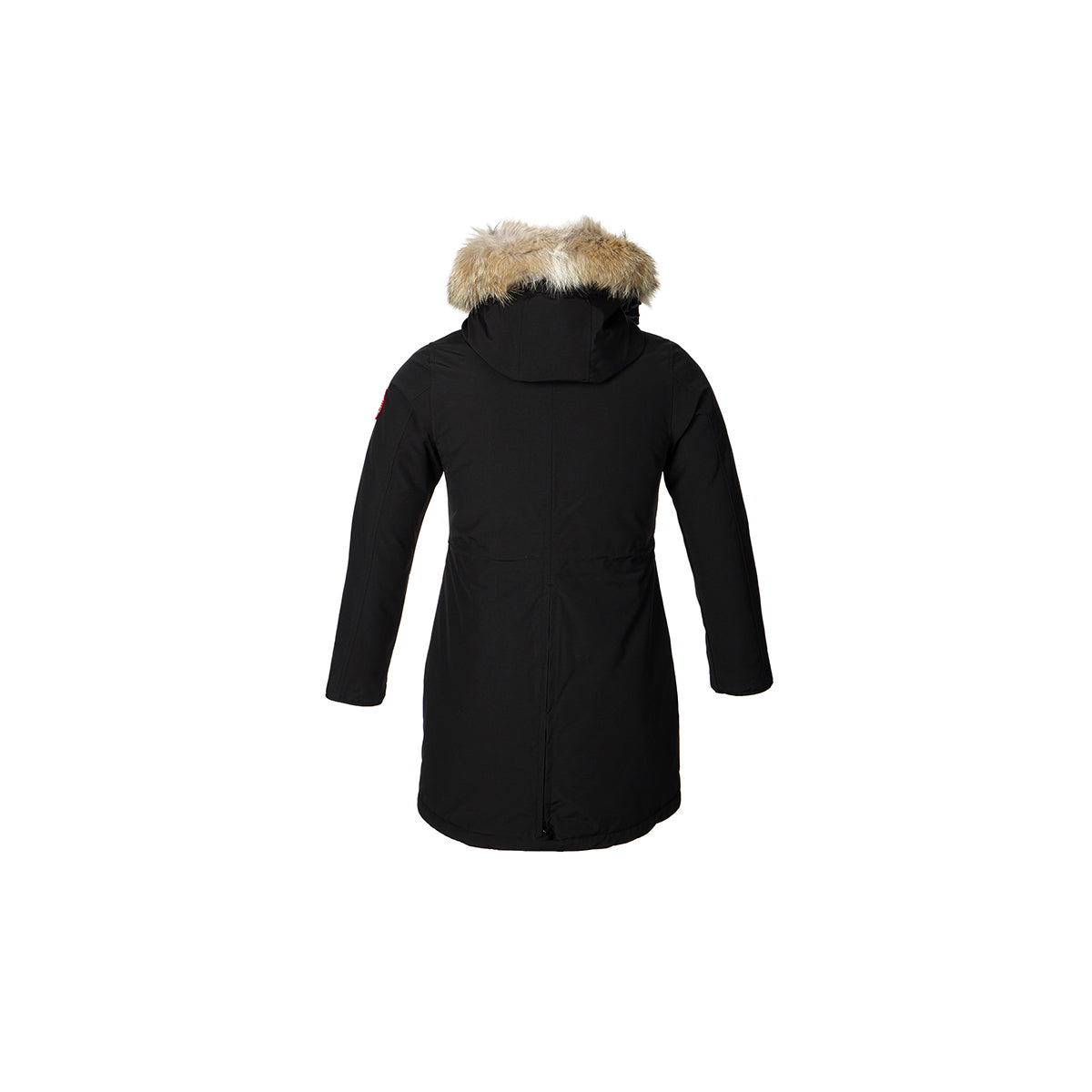 Canada Goose Rossclair Fusion Fit Red Label Women's Mid-Length Duck Down Parka – Black