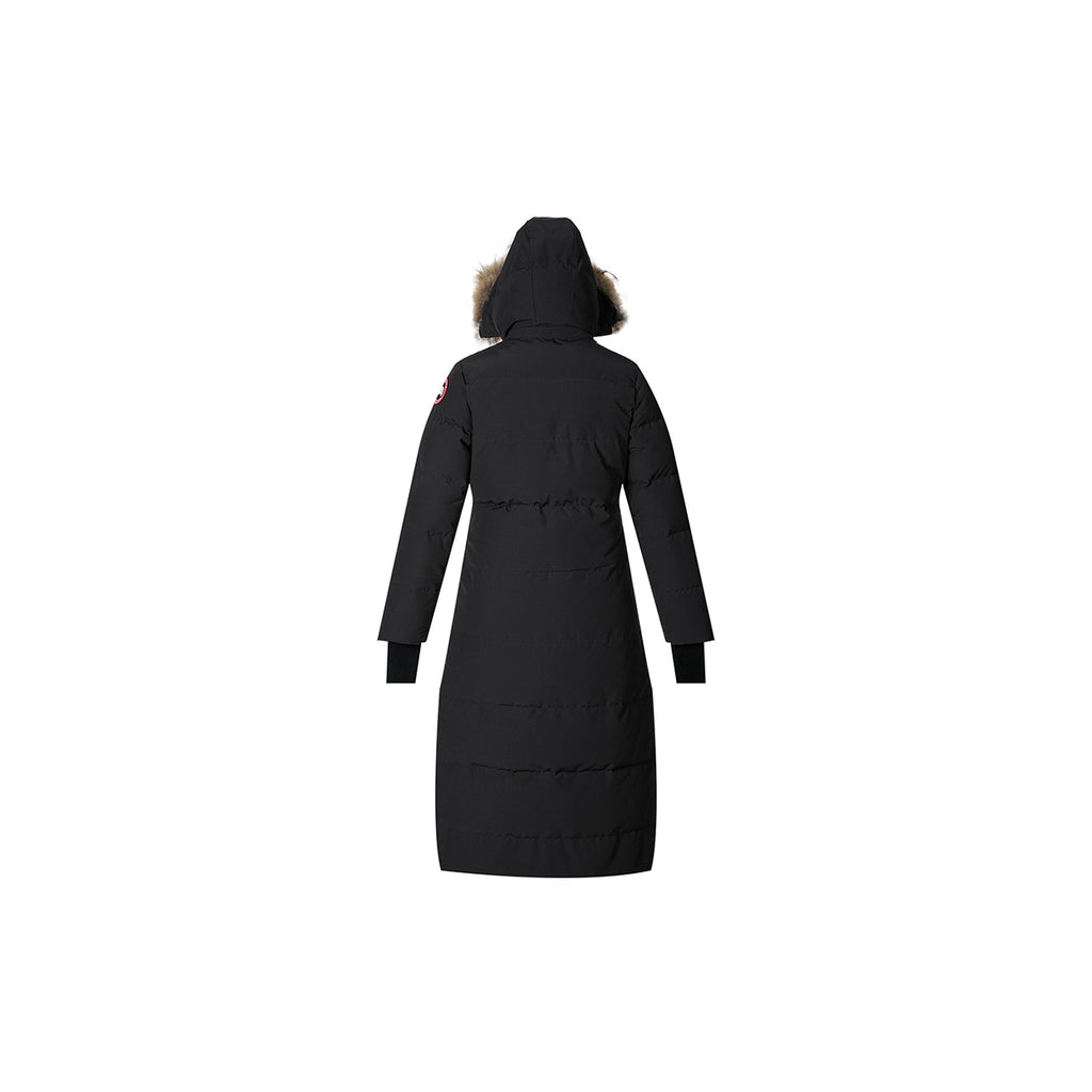 Canada Goose Mystique Red Label Women's Long Duck Down Parka – Black